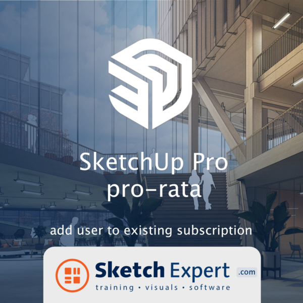 SketchUp Pro pro rata