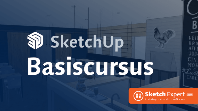 SketchUp Basiscursus - leer in 3 dagen tekenen _ SketchExpert