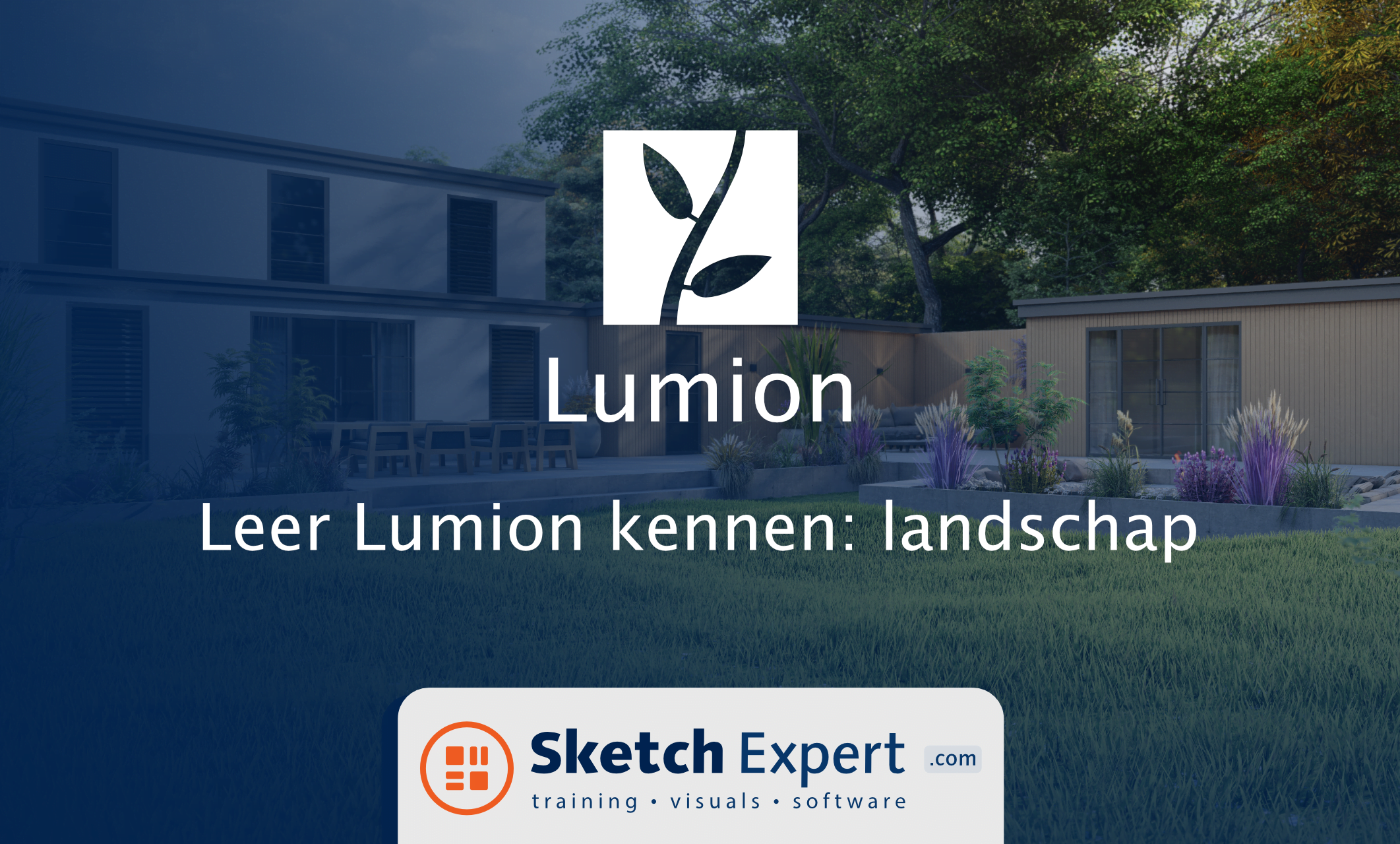 Landschap in Lumion