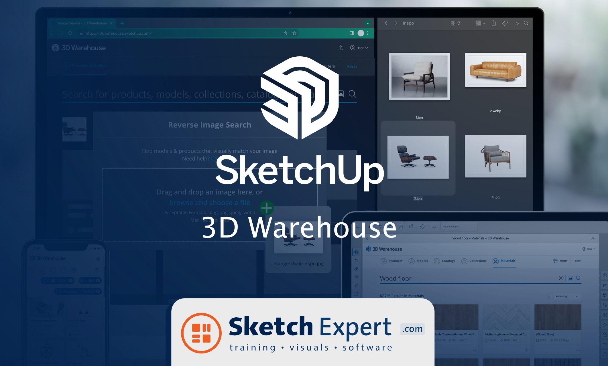 Hoe werkt SketchUp 3D Warehouse
