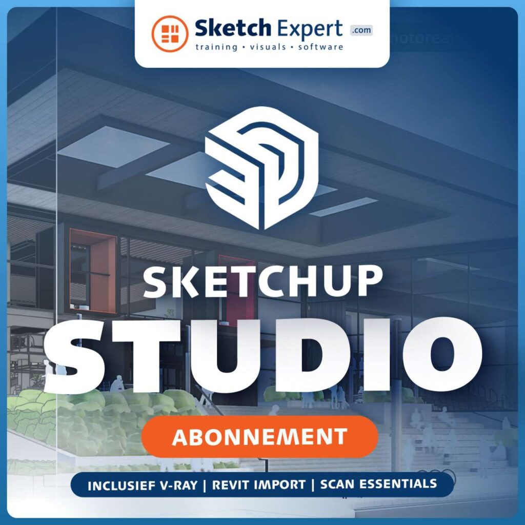 SketchUp korting 3 SketchUp Studio