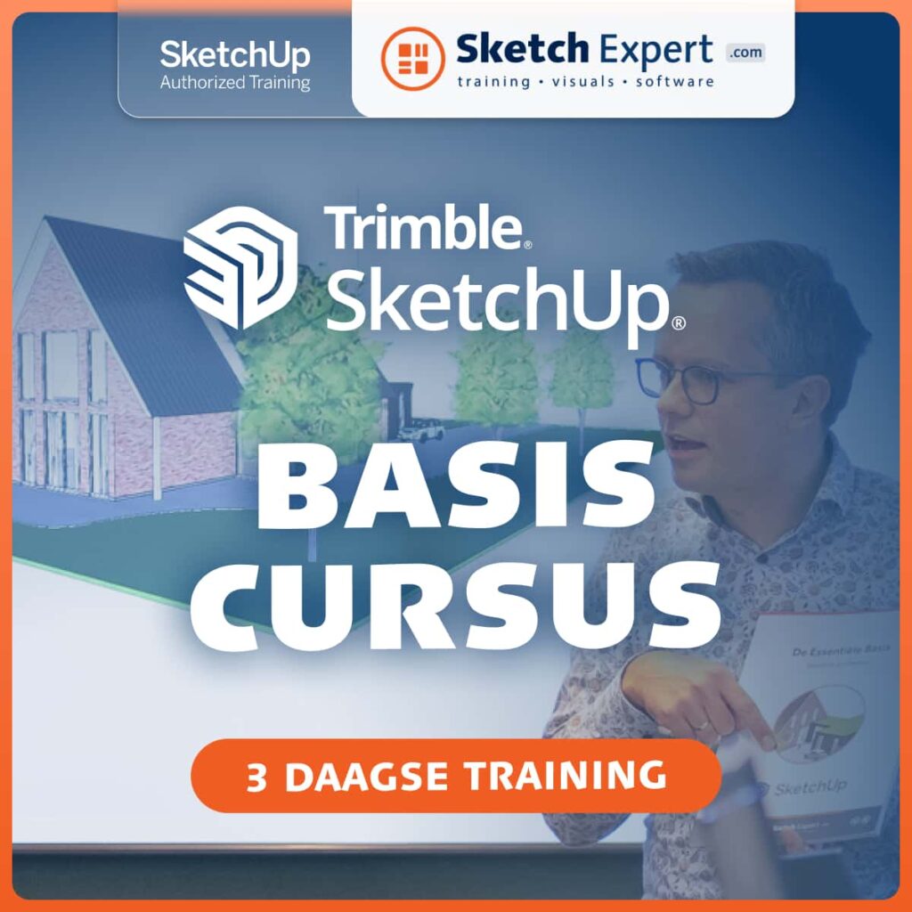 SketchUp basiscursus: 3 dagen