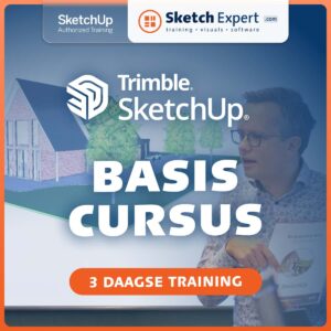 SketchUp basiscursus: 3 dagen